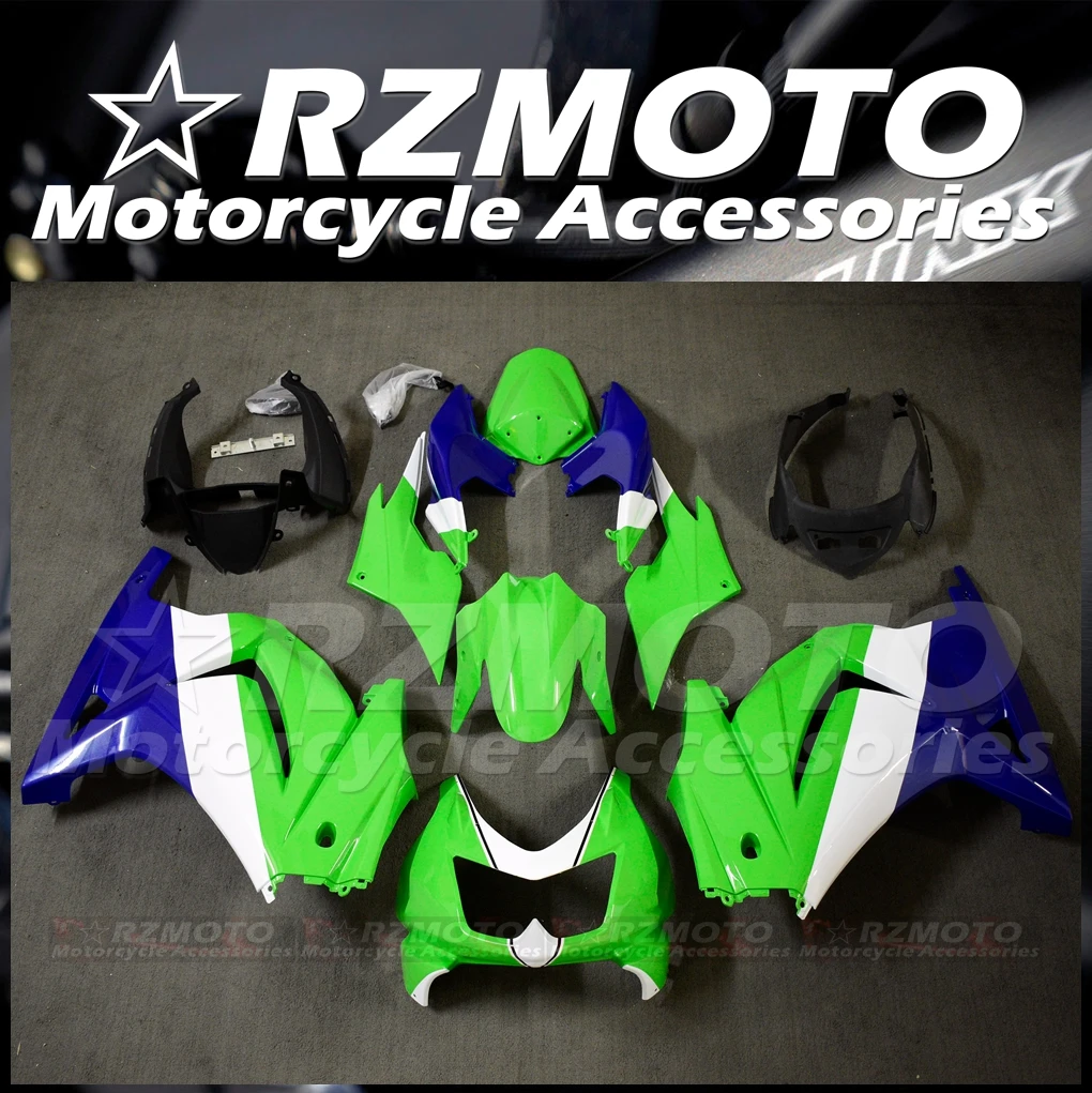 RZMOTO NEW Plastic Injection Cowl Panel Cover Bodywork Fairing Kits For Kawasaki NINJA250 08 09 10 11 12 #22