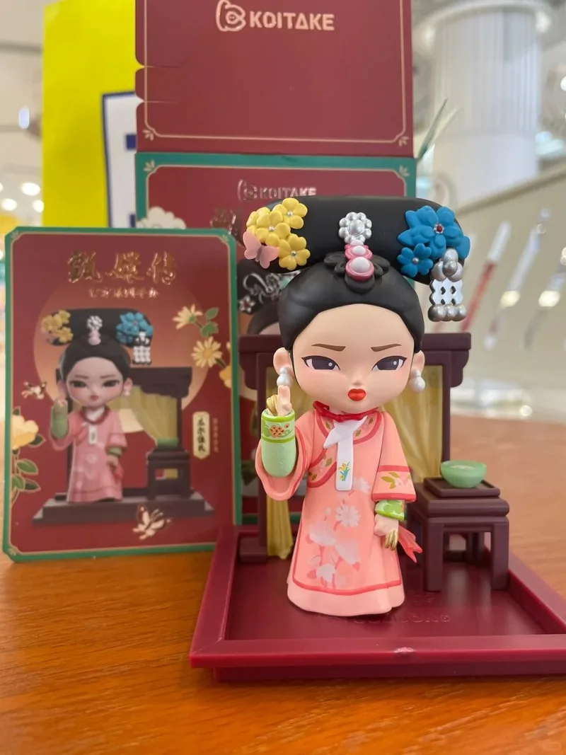 Original Empresses In The Palace Blind Box Legend Of Zhen Huan Blind Box Toys Mystery Box Kawaii Figure Cute Doll Model Gift