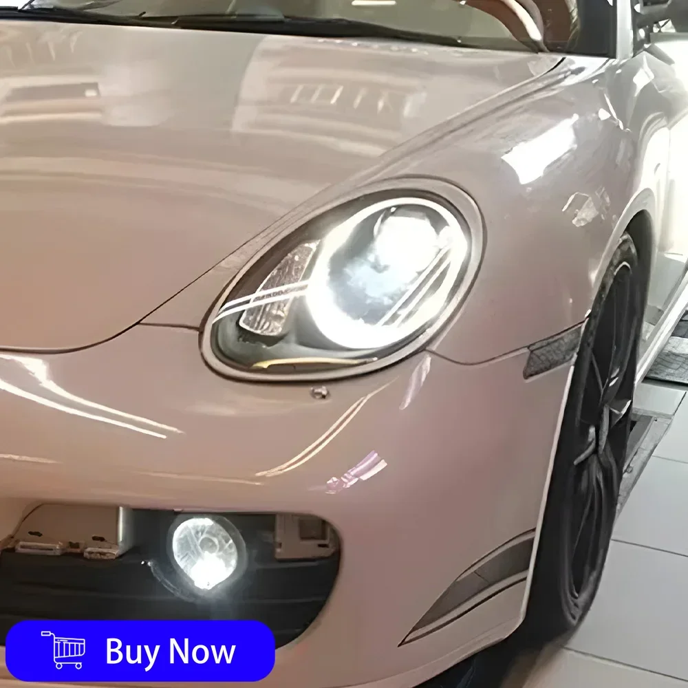 

Для Porsche Boxster Cayman 987.1 2004-2008 год обновление высокая конфигурация светодиодная автомобильная фара в сборе аксессуары для линз проектора