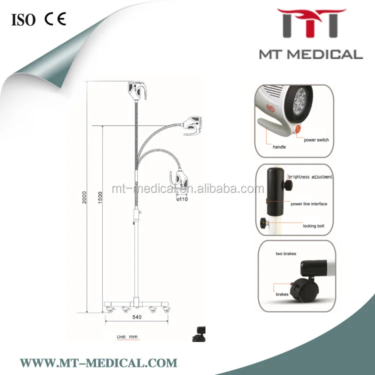 Battery operated led light LED medical examination light portable LED spot lights