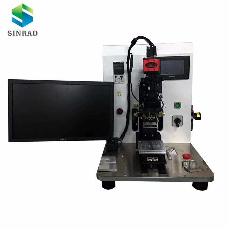 Pulse heating soldering machine with CCD display hot bar press soldering