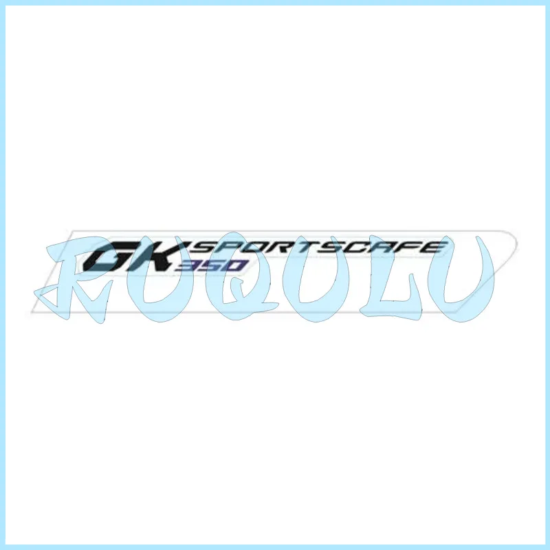 Zt350- Gk Side Cover Decorative Cover Decal(blue Black/gk350/sportscafe/high Adhesive)1210343-003000/1210343-004000 For Zontes