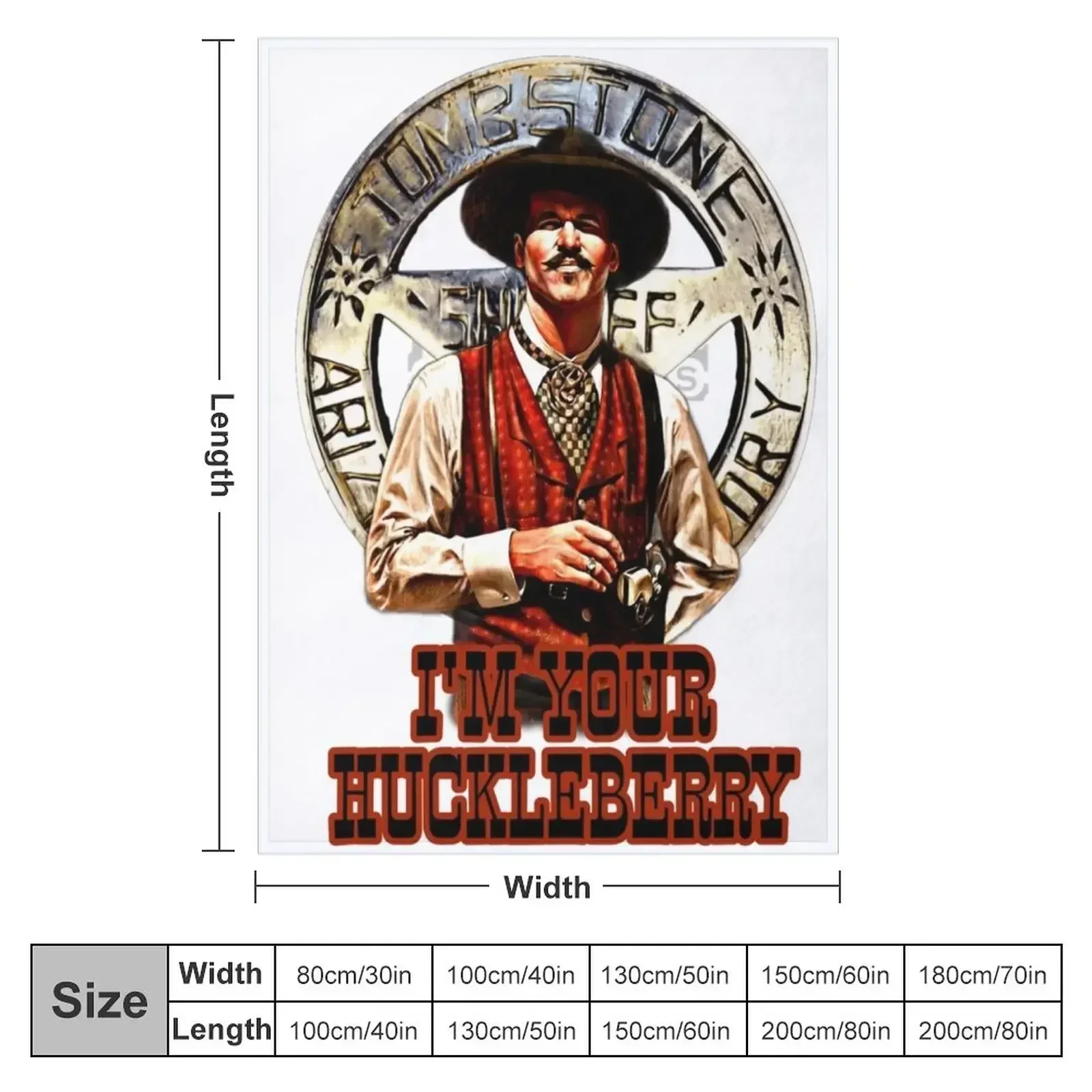 Doc Holliday Tombstone Throw Blanket christmas gifts Blankets For Sofas Luxury Blankets