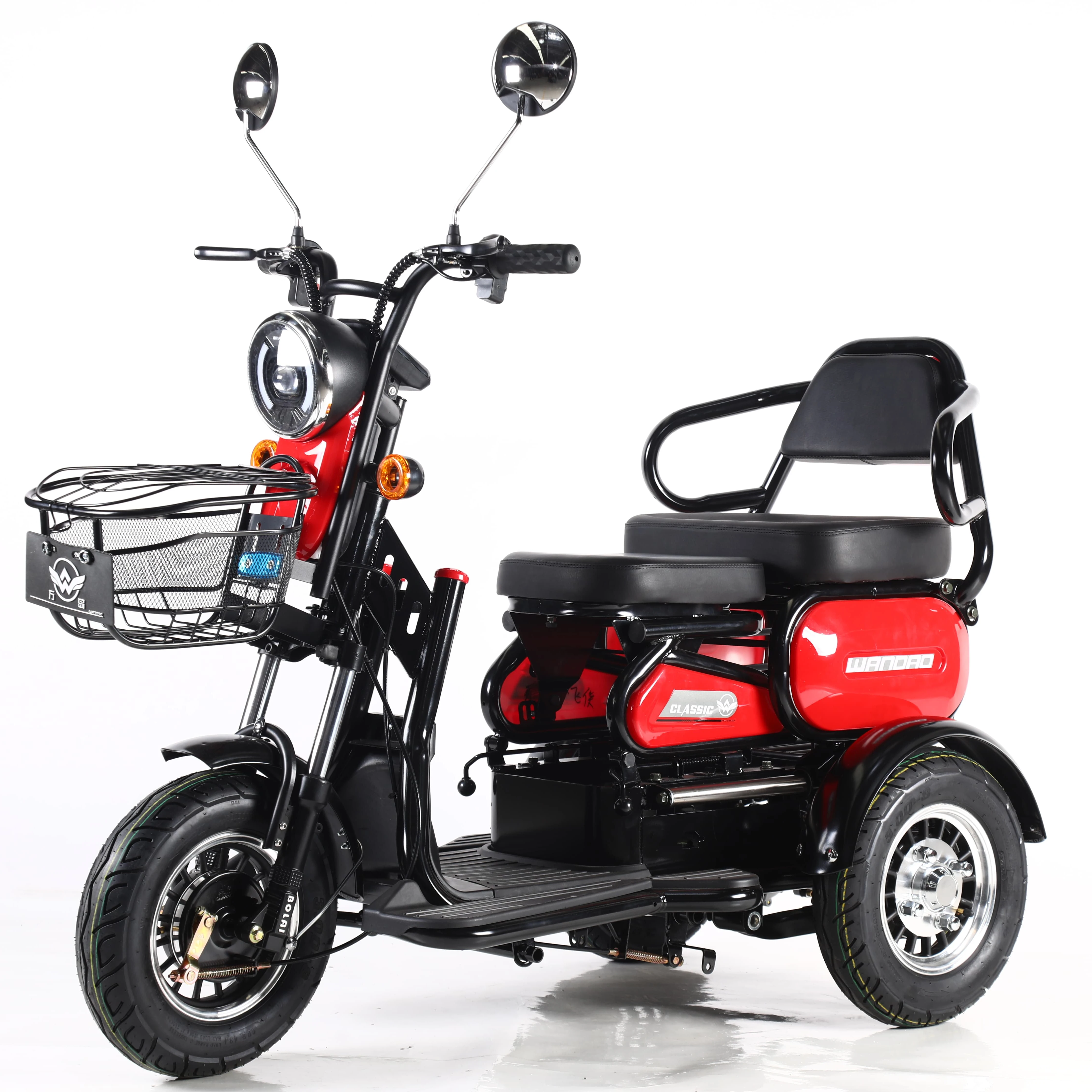 

Wholesale with High Aesthetic Value Cute Adult Elderly Three Wheeled Electric Bike