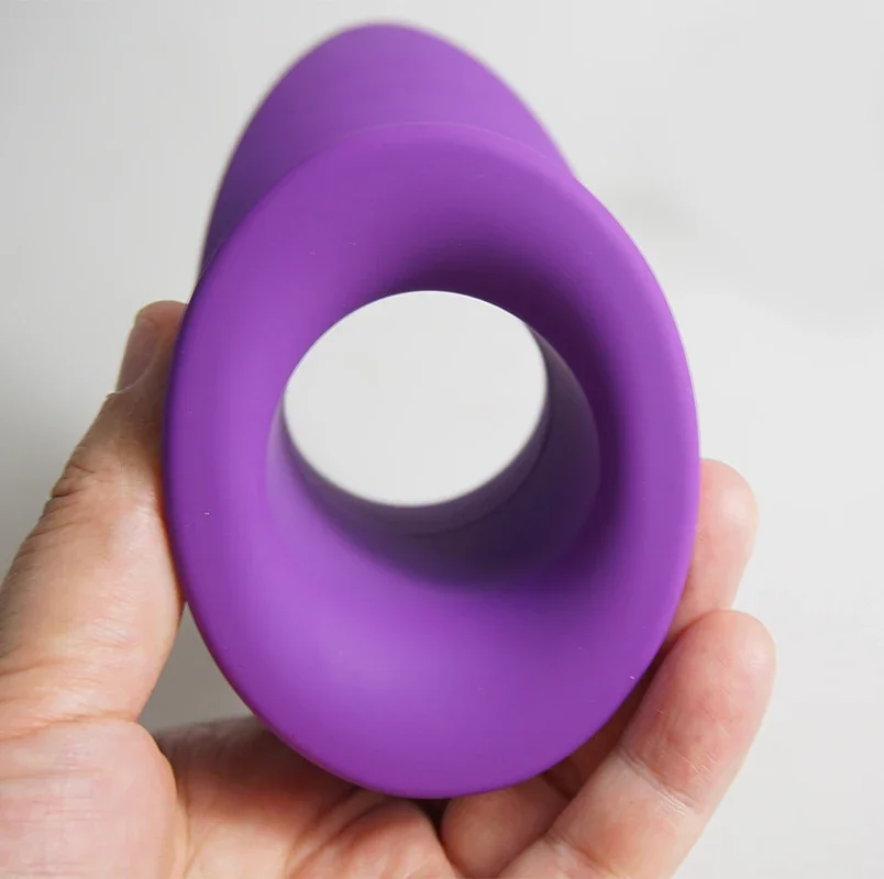 Anal Tunnel Plug Stretcher,Anus Ass Wide Open,Hollow in the Middle Analplug Buttplug Butplug,Silicone But Butt Plugs,Sex Toys