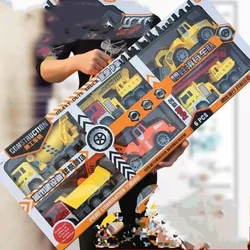 Grote bouwvoertuig speelgoedset City Builder graafmachine bulldozer model educatief speelgoed kinderen jongen speelgoed verjaardagscadeau brandweerwagen