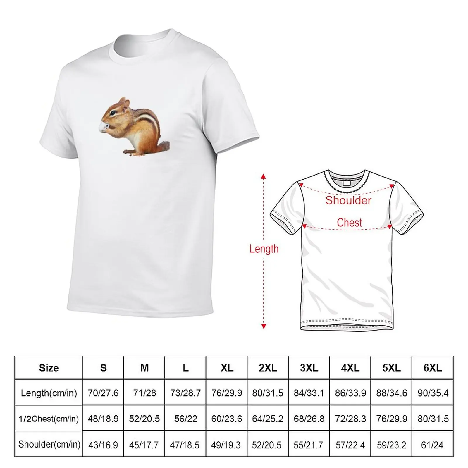 New Chipmunk Tea T-Shirt sweat shirts man clothes t shirts men