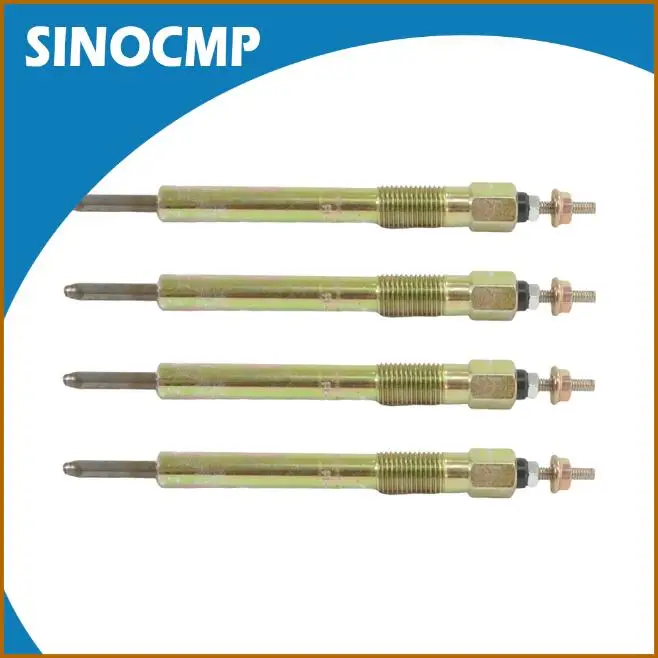 

4pcs 12V Plug Glows 8-94133-759-9 for Isuzu NPR NKR NQR Mustang Bobcat 843 853 Hitachi Sumitomo SH60 Kobelco SK60 Excavator
