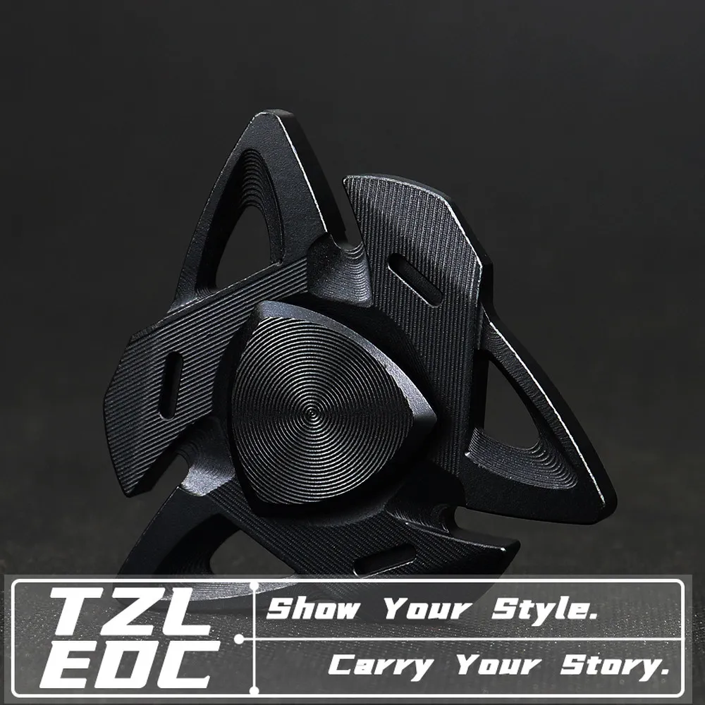 Metal Alloy Fidget Spinner EDC Hand Gyro, Precision Bearing Smooth Rotation Stress Relief Fidget Toy for Adult Pocket Carry Gift