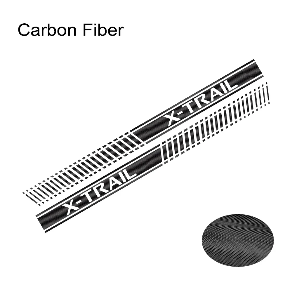 ملصقات باب السيارة لنيسان X Trail X-trail T30 T31 T32 اكسسوارات الجانب تنورة المشارب الرياضة التصميم الفينيل فيلم الشارات #5