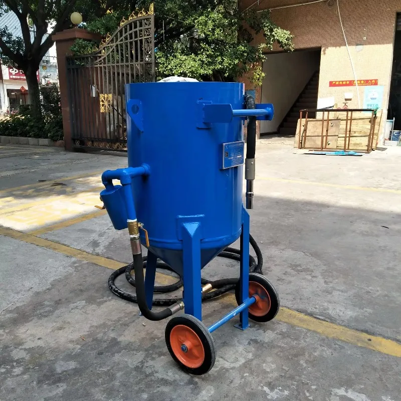 Sandblaster Machine Sandblasting Machine Wet Equipment for Chemical Residue Cleaning Synchronous Washing Protection Customized