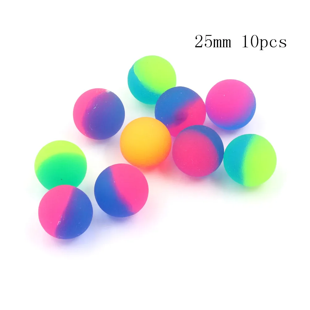 1/10 pcs Moonlight High Bounce Ball elastico giocoleria palle da salto palla che rimbalza giocattoli all'aperto gioca divertimento