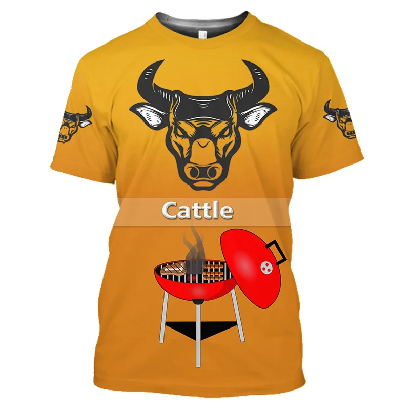 Spanish Bullfight Men T Shirt 3D Spain Bull Printed Tee Shirts Women Clothings Casual Kids T-Shirt Summer Oversized toreo Tees