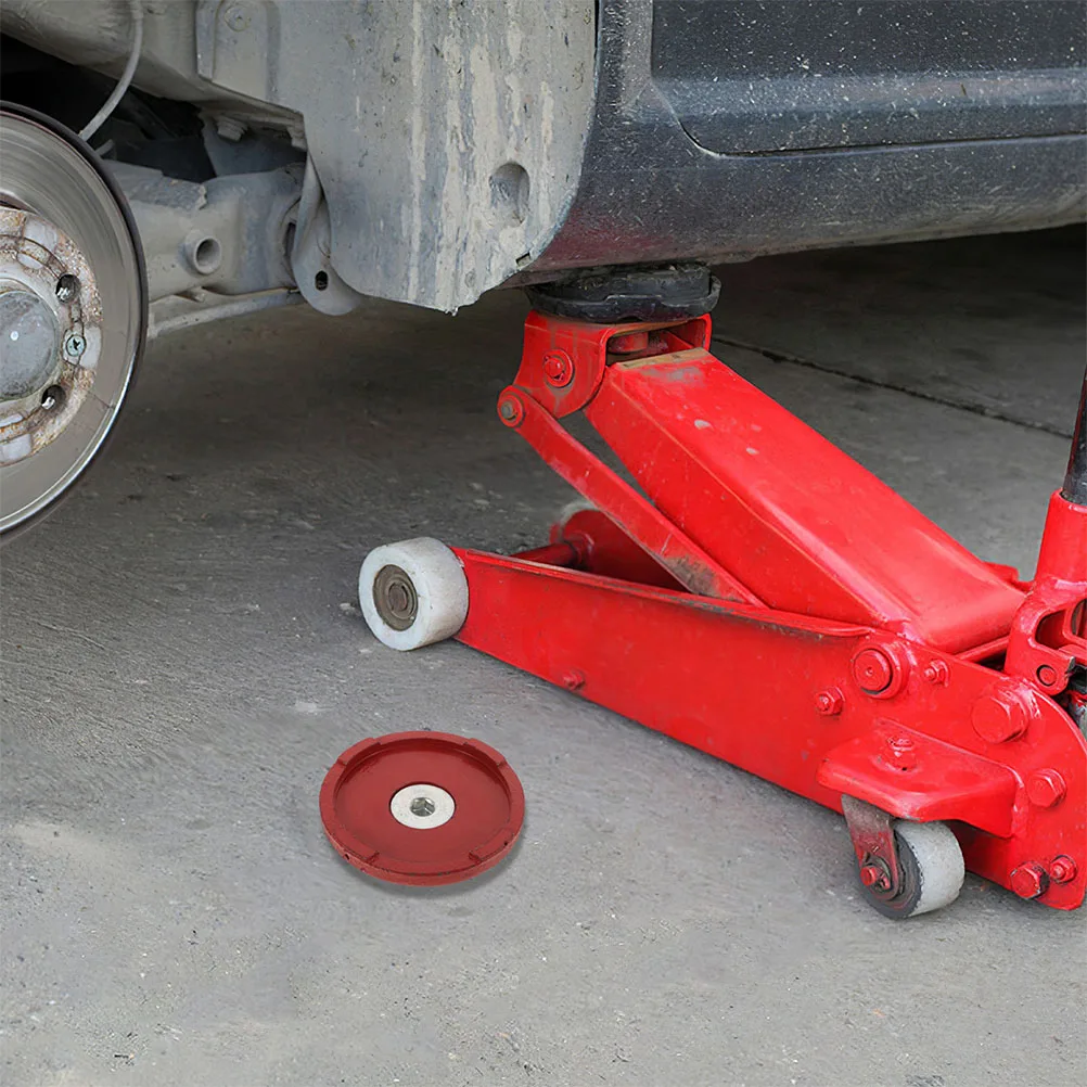 

2Pcs Double Pump Jack Accessories Horizontal Universal Wheels Front Tray Durable Faster Heavy Duty Trailer Caravans RV Block