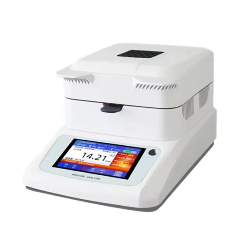 New QT SFY 204CN High Precision Digital Halogen Moisture Tester for Grain Rice Maize Cereal Moisture Content Testing Laboratory