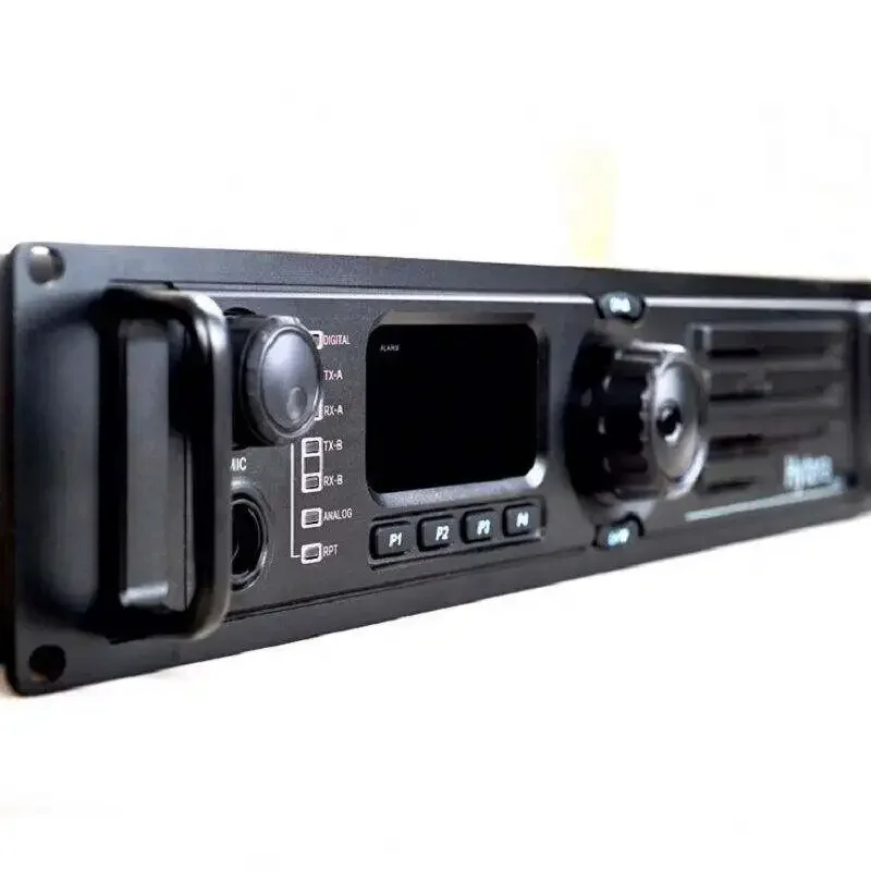 RD980 Hytera Voertuiggemonteerde radio 10 km Hamradio Basisstation DMR UHF VHF Radio Walkie Talkie Repeater Walkie Talkie Lange afstand