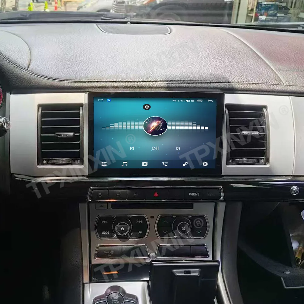 For Jaguar XF2008 to 2015 car 8 inch carplay Multimedia radio large HD GPS Navigation Android 14 touch screen wireless head unit