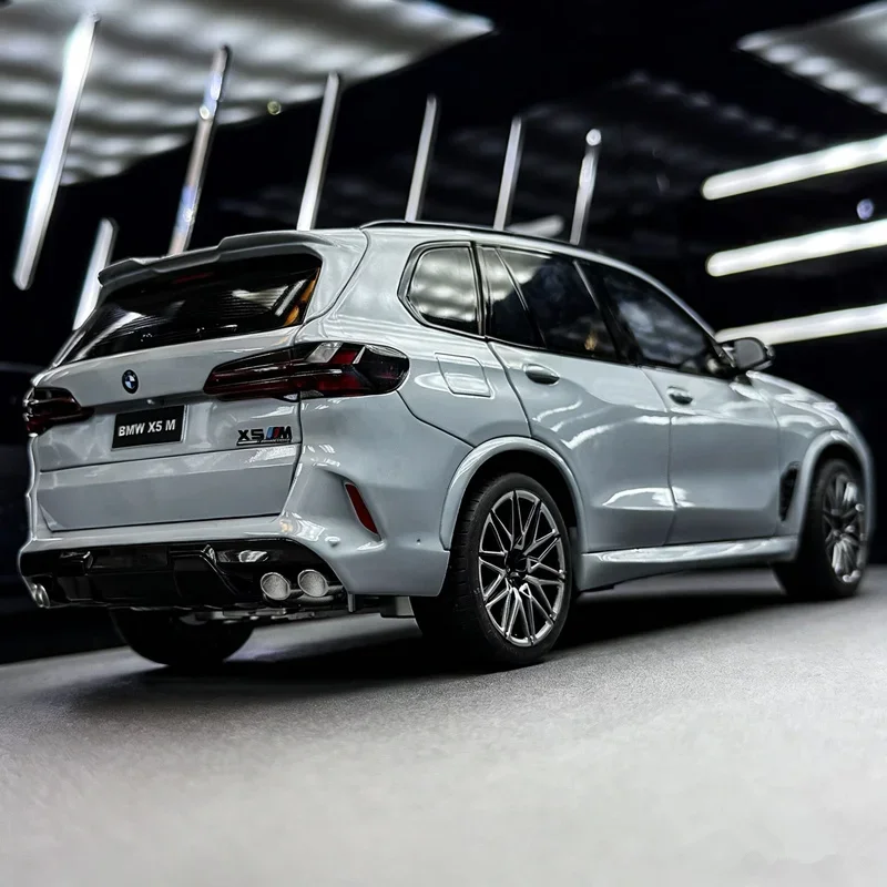 

Масштабная модель автомобиля 1:18 X5M X5 SUV, литая под давлением, из металлического сплава, внедорожник, высокодетализированная коллекционная модель, детская игрушка, подарок