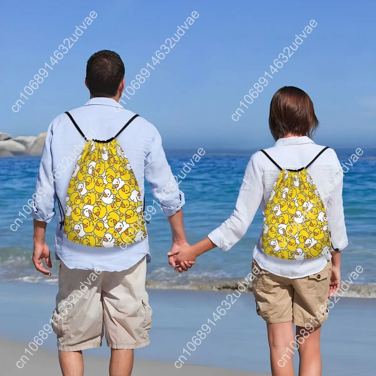 Personalized Rubber Backpack for Men and Women Cute Gym Bag Shopping Bag DLIGHTPattern Proximit