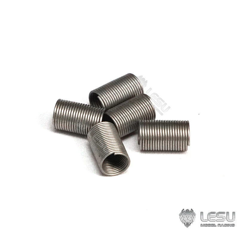 5pcsLesu hobby RC Accessories DIY 3*2MM Oil Pipe Fixed Spring Parts for Scale DIY RC Hydraulic Truck Excavator Toys Model