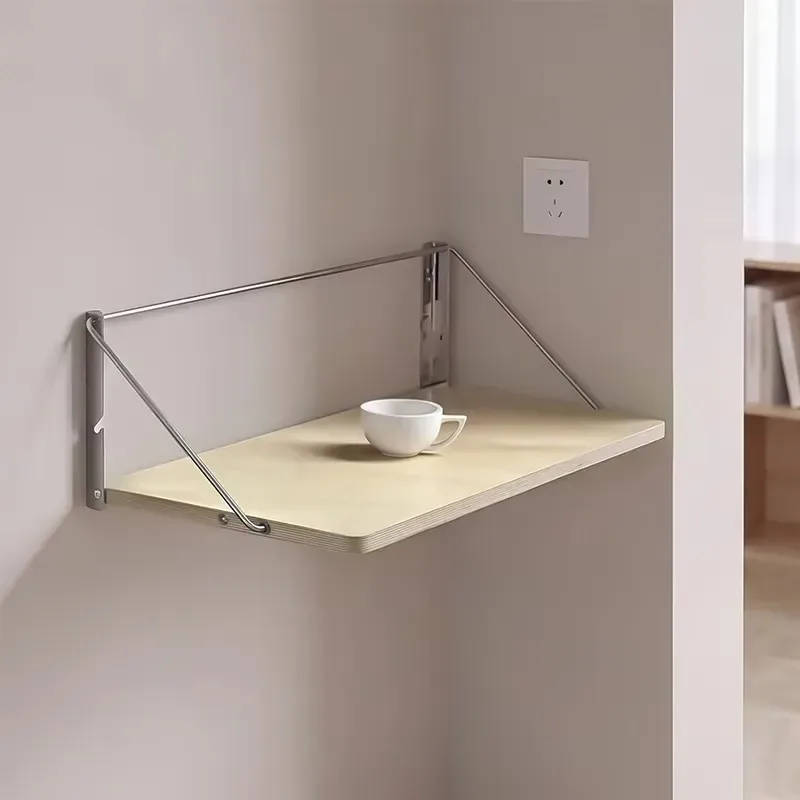 Affordable Modern Small Space Learning Folding Lifting Floating Desk Wall Mounted Laptop Folding Desk