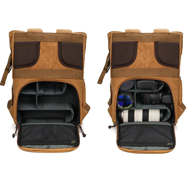 DIY Backpack Camera Divider Organizer Portable Camera Bag Replacement Compartment Folding Backpack Camera Lens Divider