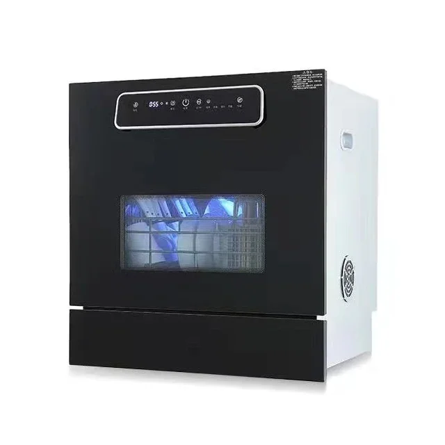 220V Hot sale full automatic dishwasher 8 Sets freestanding/built-in dishwasher machine for home