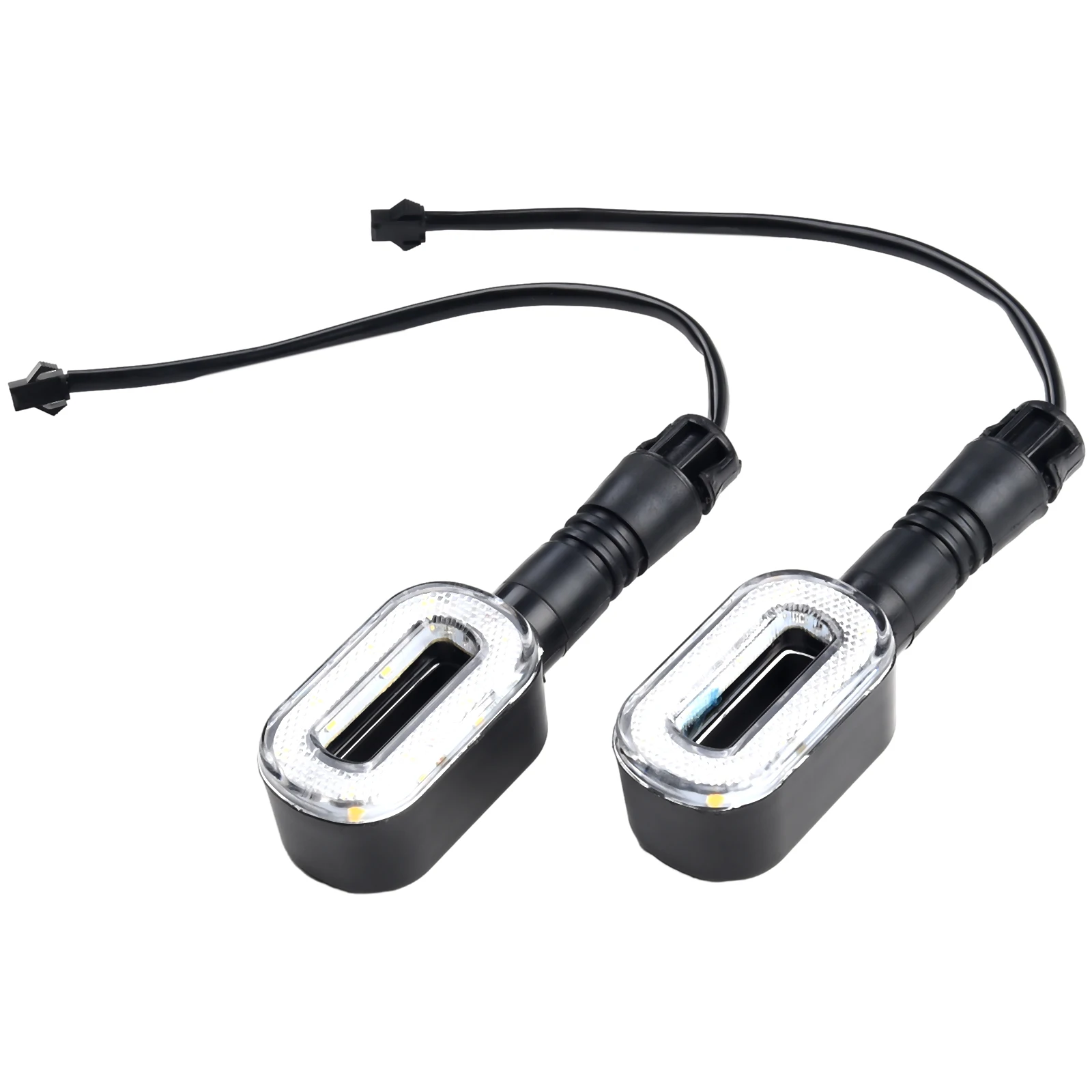 Brand New Outdoor Garden Taillight Rear Rack Lamp LED Parts Replacement Turn Signal Two Color 60x35MM Accessories