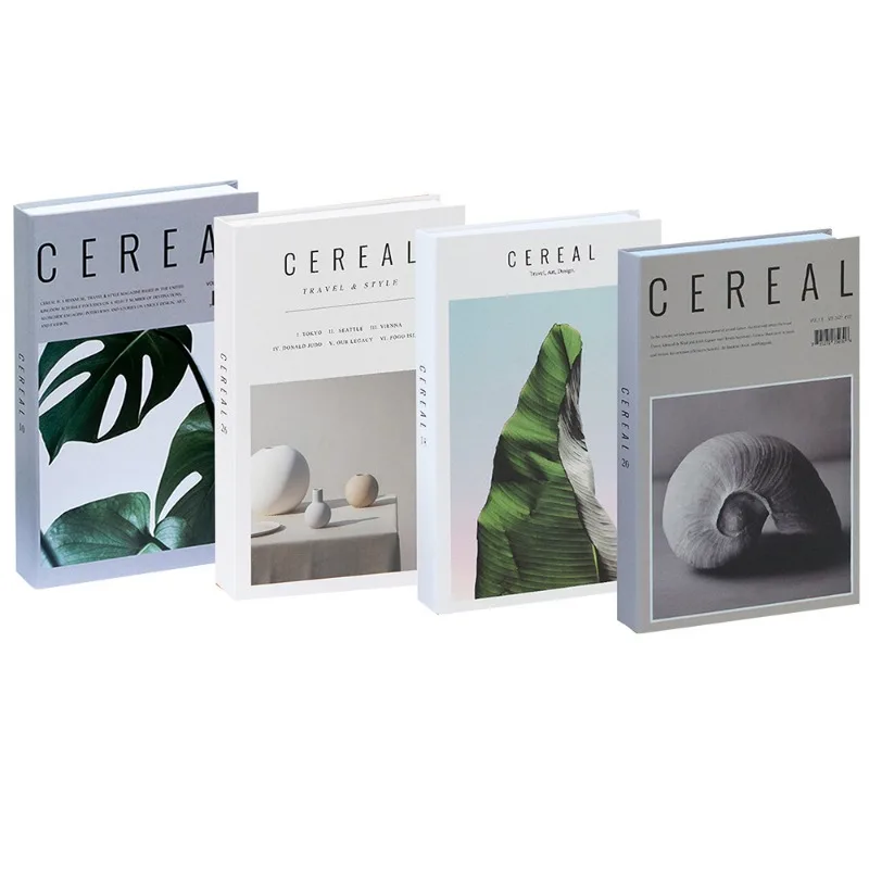 Faux Fake Books for Decoration, Decorative Books for Home Decor, Bookshelf Coffee Table Designer Decor Set Aesthetic, 4Pcs