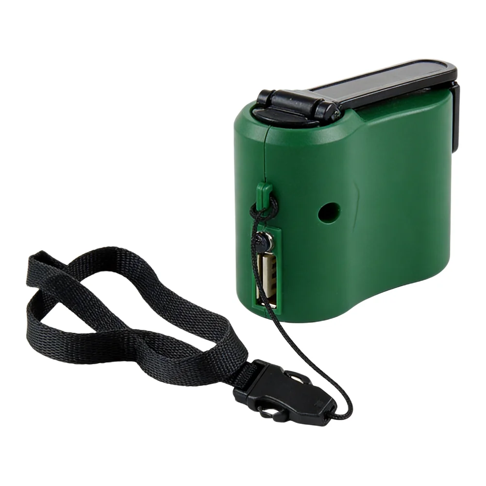 Output Voltage About 5.5V USB Hand Crank Charger Portable Power Source Compact Design For Portability Lightweight USB Charger