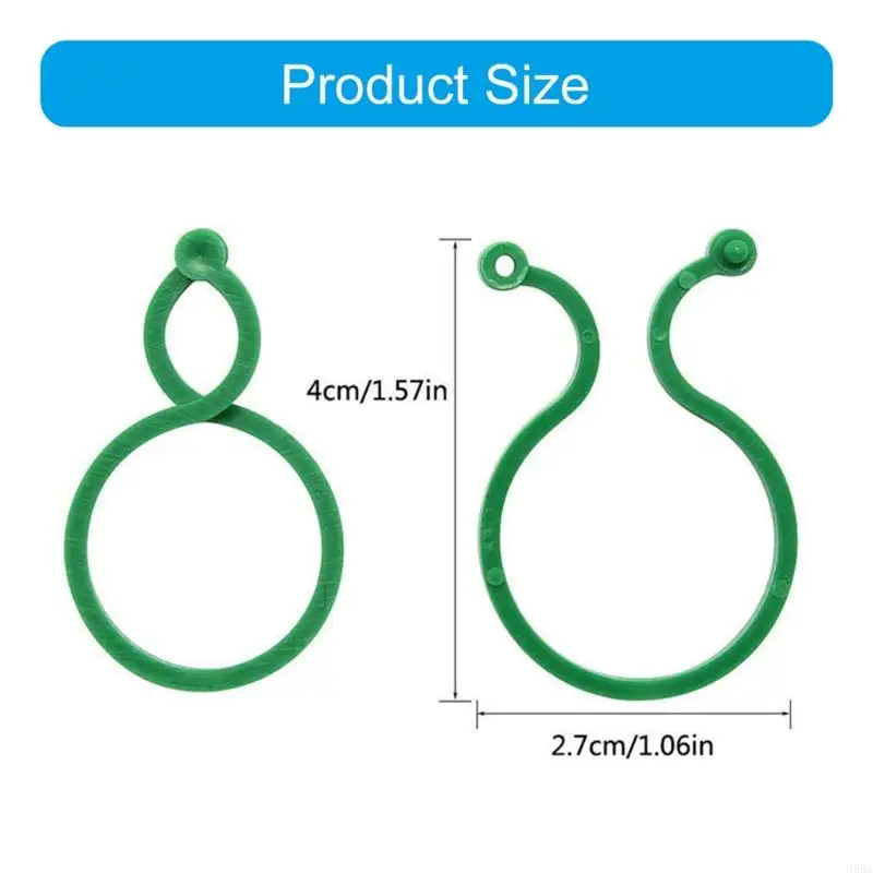 G99A 50pcs Garden Vine Clipping Clips зажимы растения в комплекте пряжки держатель держатель томат