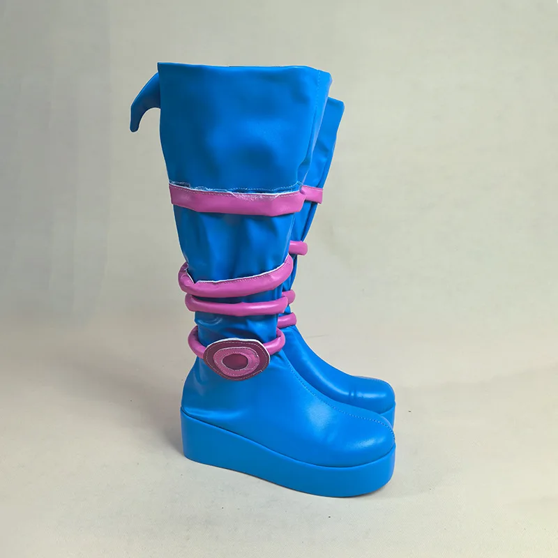 Buty do cosplayu Dark Magician Girl z Yu Cosplay Store, akcesoria na Halloween i karnawał, rekwizyty, buty szyte na miarę