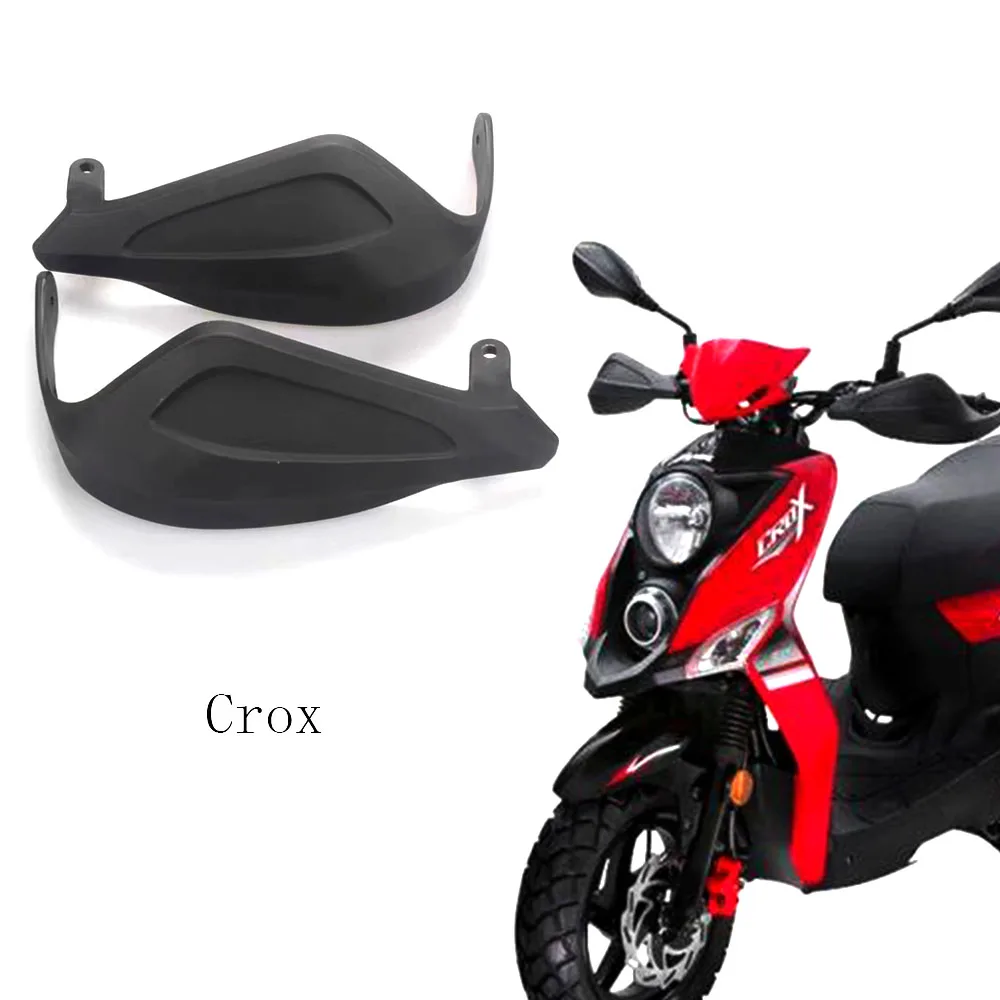 최신 핏 Crox 50cc 125cc 150cc 액세서리 SYM CROX 125 / 50 / 150 / Crox125 용 오리지널 핸드 가드 핸드 가드 보호 커버