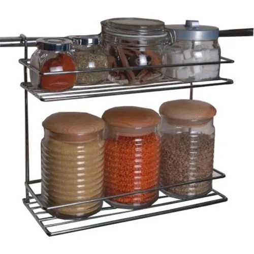 Rennway 2 Tiers Kitchen Organizer Metal Rack