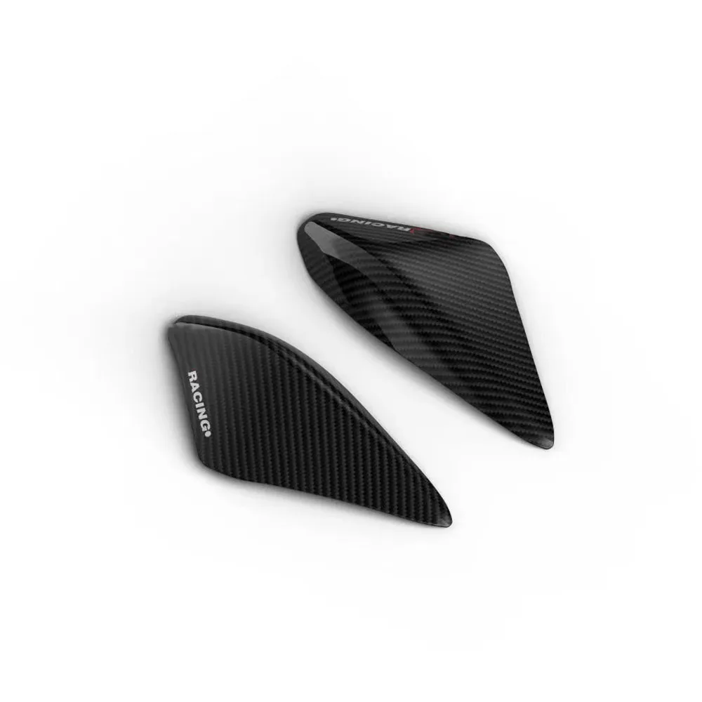 غطاء حماية مضاد للسقوط للدراجة النارية 765 لـ Triumph Street Triple 765 R/RS & Moto2 '2023+ كتلة حماية لخزان الوقود من ألياف الكربون #2