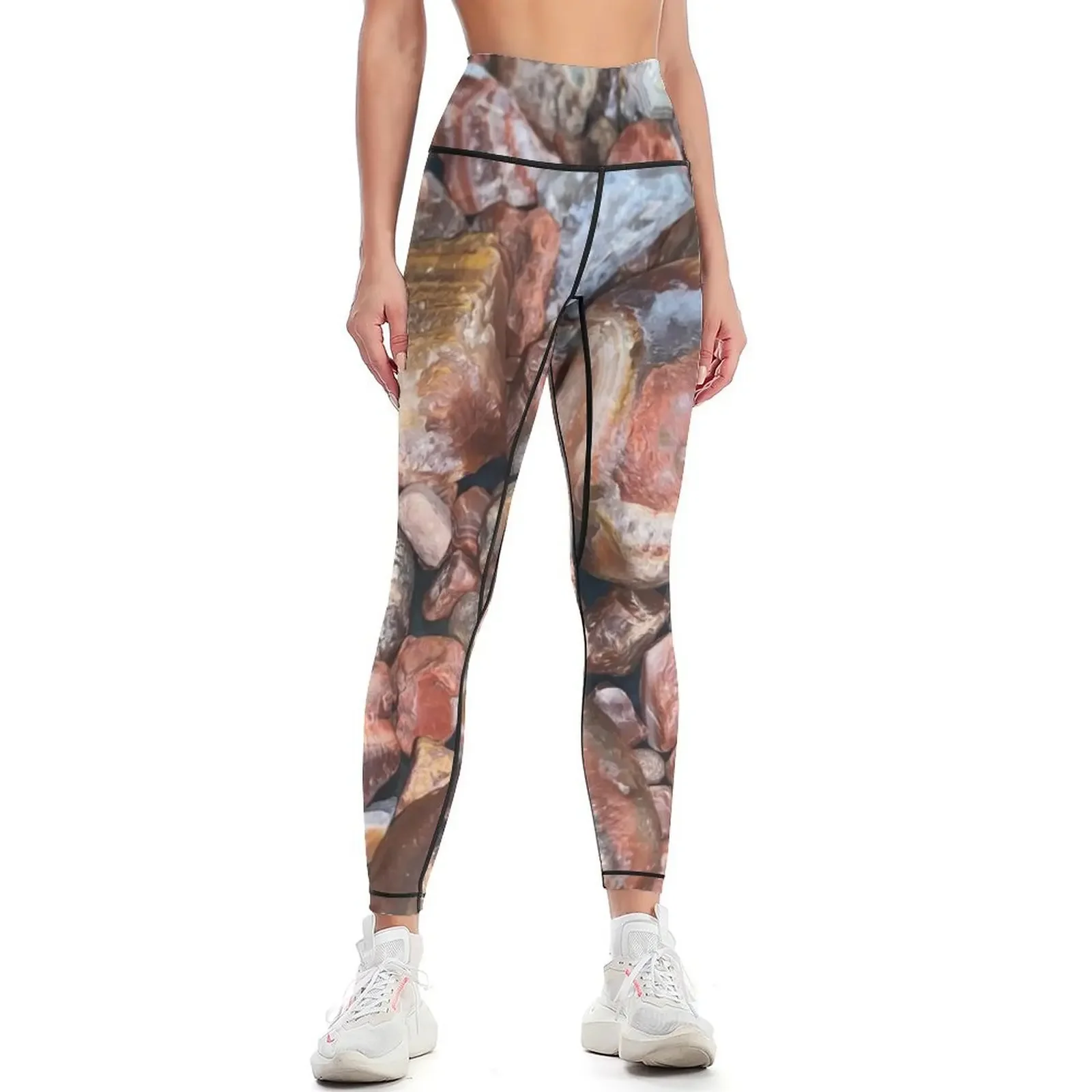 Agate Lake Superior Leggings gym's sportswear Golf wear Fitness woman Womens Leggings