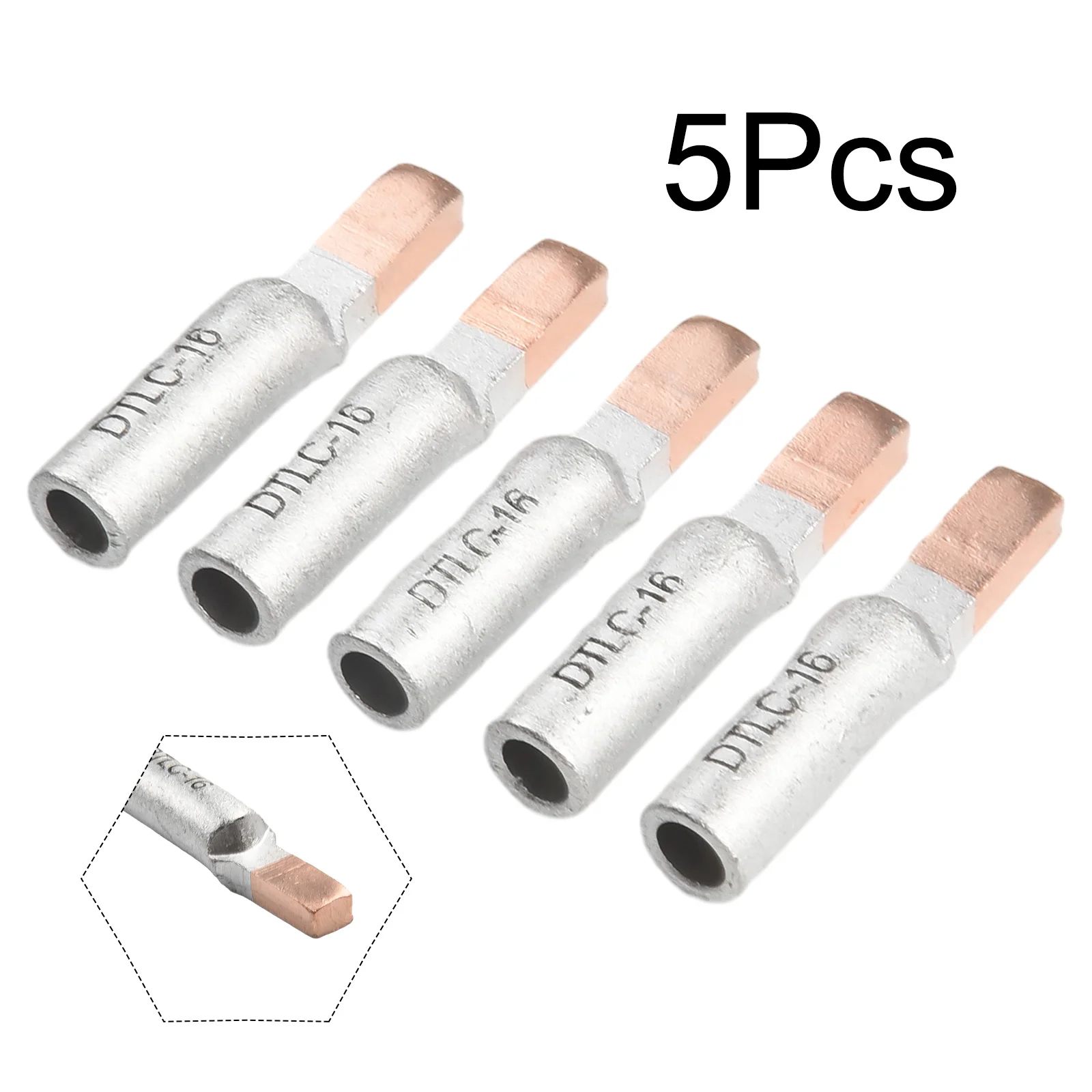 Wire Connector Terminal Crimping 5PCS/Set Circuit Copperandaluminum Pins DTL Cmeter Box Factory Workshop High Qulity