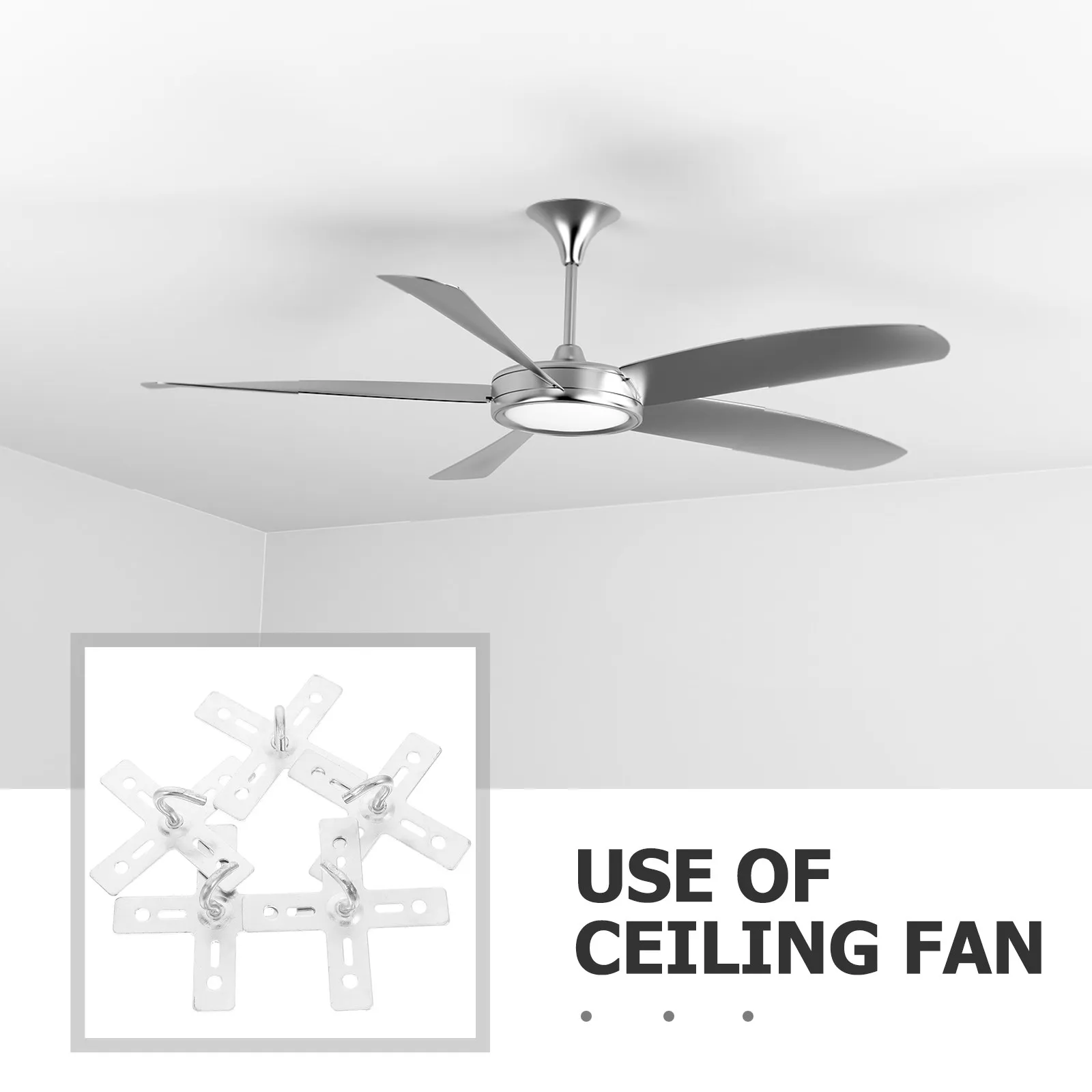 5Pcs Iron Ceiling Hook For Hallway Ceiling Light Electrician Robust Lamp Easy Install Fixture Mounting Bracket