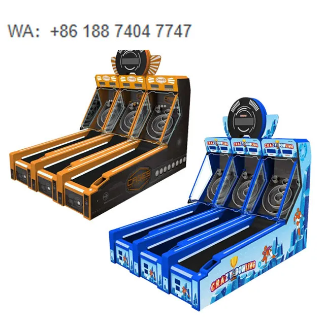Banana Land 2025 New Indoor Coin Operated Arcade Crazy Bowling Ball Alley Roller Sport Arcade Games Machine for Sale