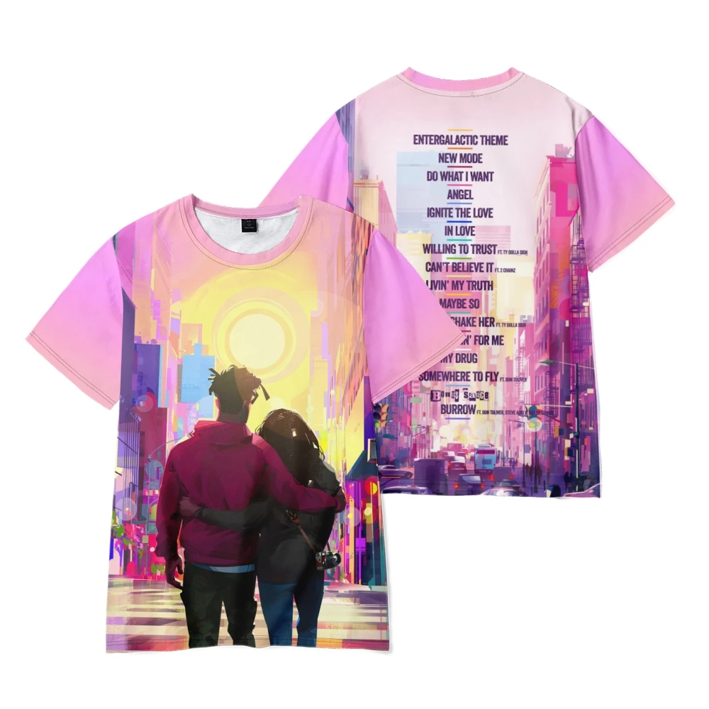 

Entergalactic 2026 Movie Tshirt Unisex Crewneck Short Sleeve Men Women T-shirt 3D Clothes