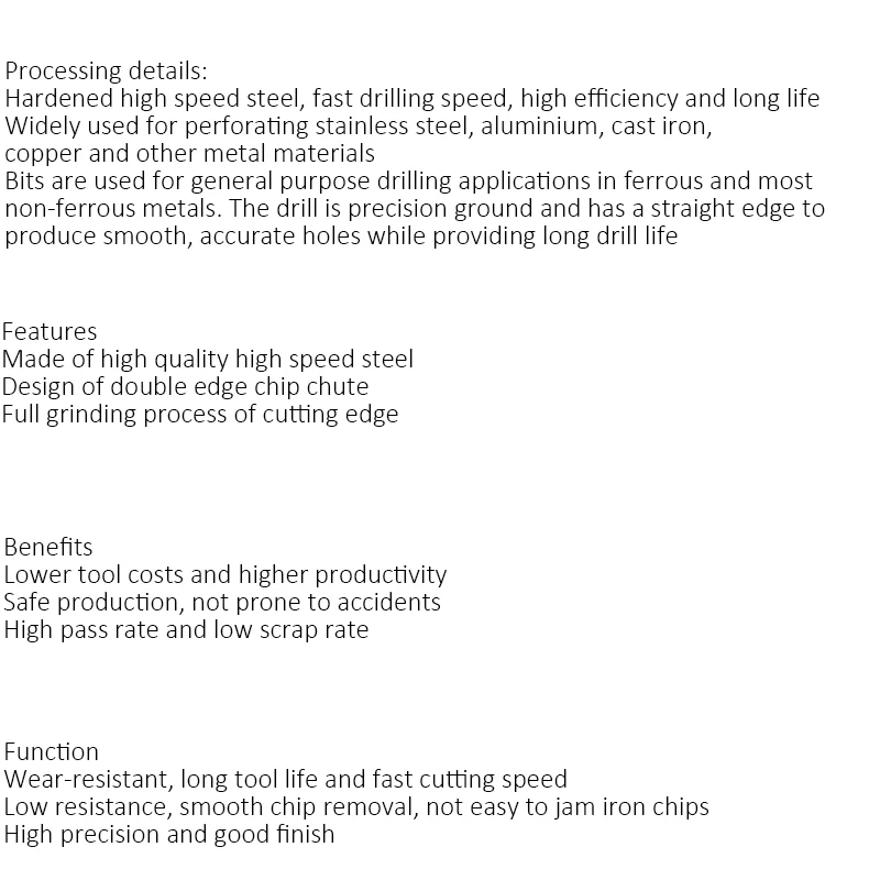 HENGXIN-Perceuse hélicoïdale fine HSS, tige droite, micro tige droite, outils à bois, perceuses électriques, tour CNC, 0.5mm, 3.0mm, 10 pièces