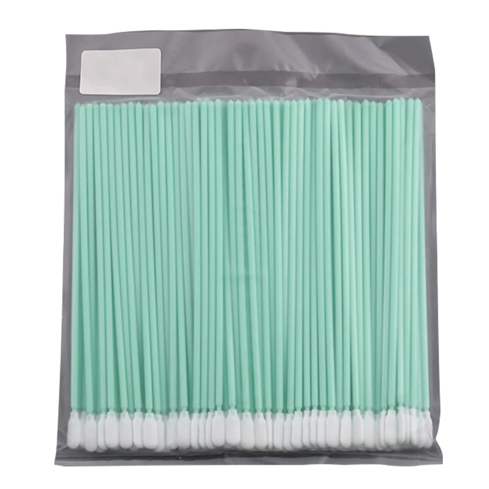 100 قطعة/الحقيبة تنظيف Q-نصائح الغبار واقية أعواد قطنية نظافة مكافحة ساكنة قوية ماصة لتنظيف التركيز عدسة النوافذ الواقية