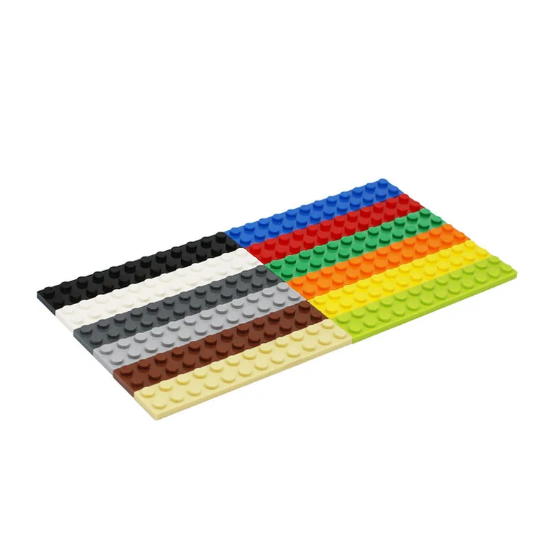 1 Pcs Buildings Blocks 2445 Plate 2 x 12 Brick Collections Bulk Modular GBC Toy For High-Tech MOC Set