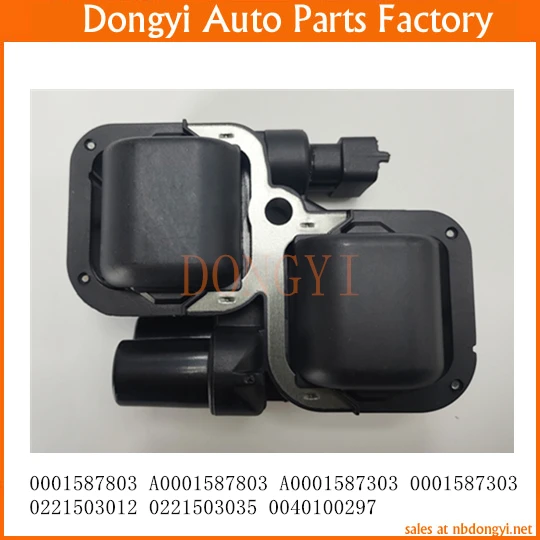 Ignition Coil OE NO. 0001587803 A0001587803 A0001587303 0001587303 0221503012 0221503035 0040100297