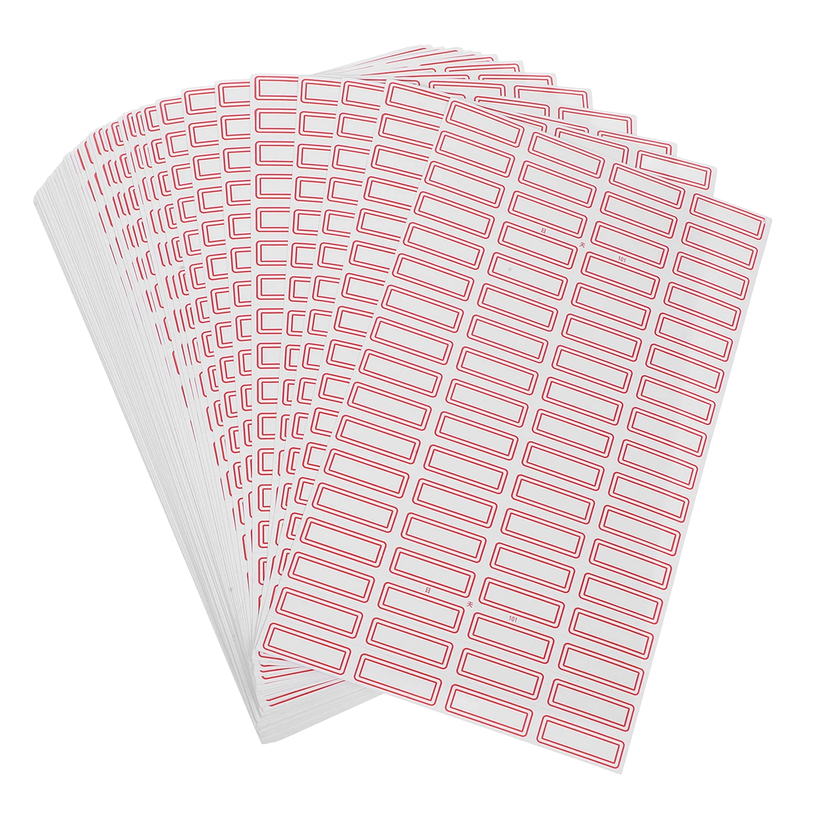 

68 Sheets Self Adhesive Label Paper Stickers Blank Address Labels Mailing Freezer Canning Return Name Folder Coding