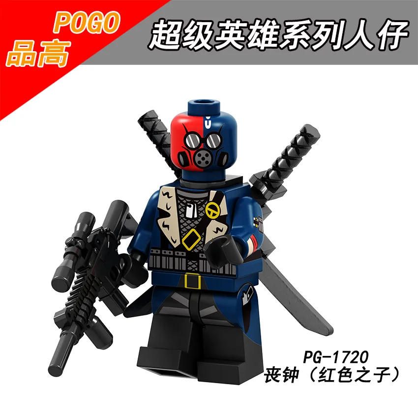 Jaeger-Marvel Heroes Series Building Block Figuras, Puzzle Brinquedos, Comércio Exterior, PG8196