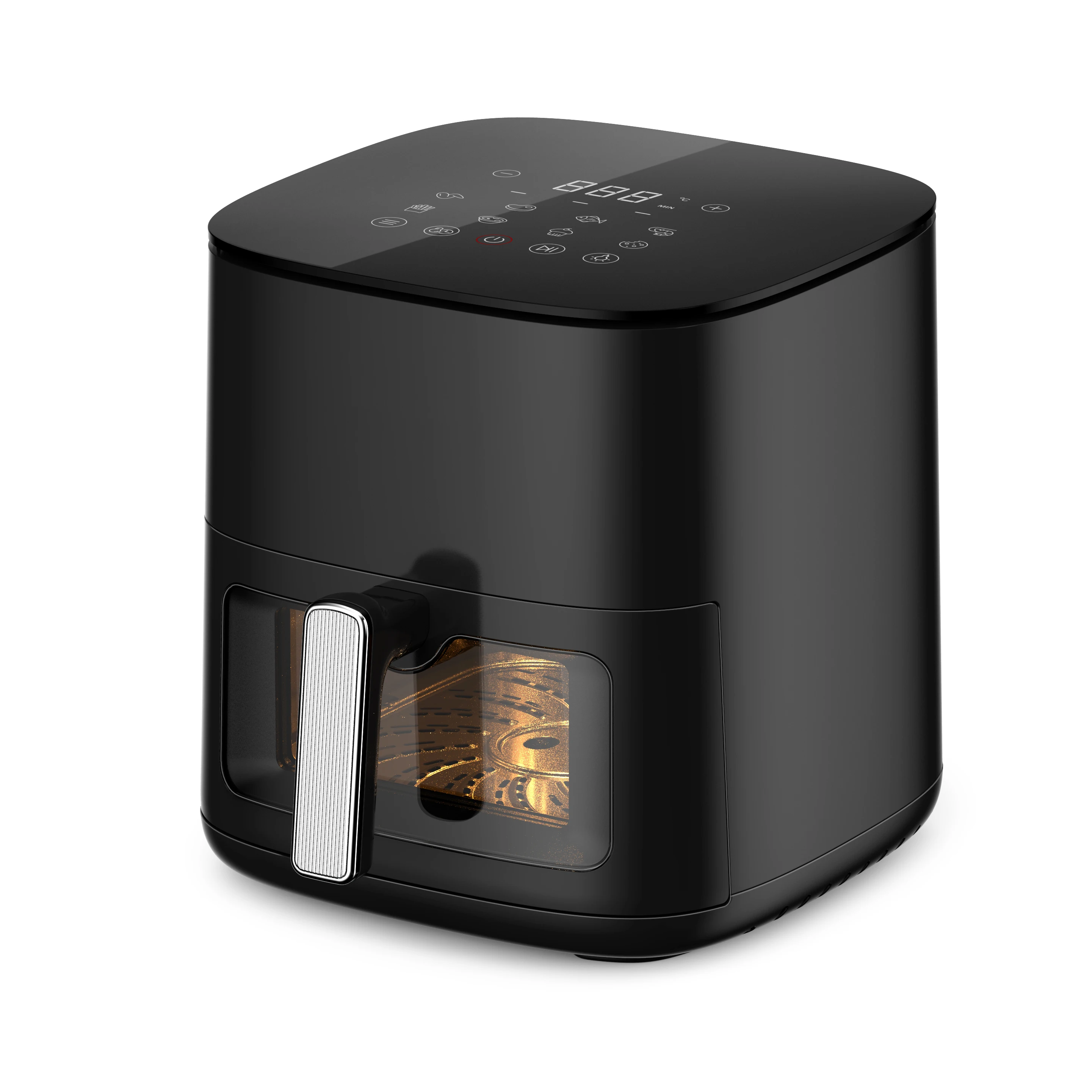 

2026 New Model Multi-functionalEytronic Hot Selling 4L air Fryer Compact Size with Digital Touch Screen Smart air Fryer