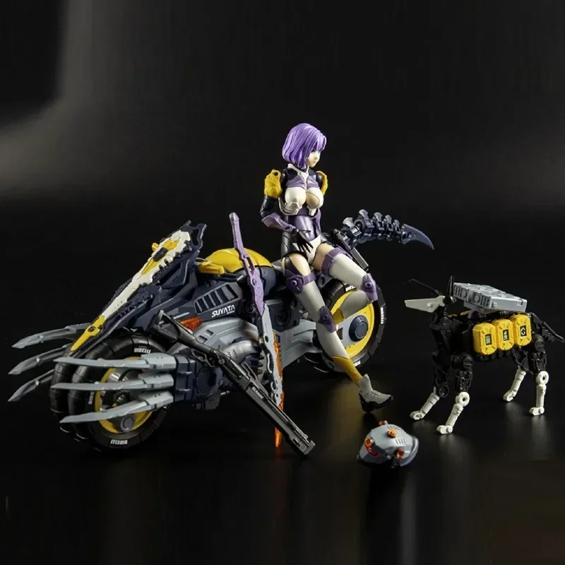 

Cyberpunk SUYATA 1/12 The Hunter's Psalm Alia Mechanic Kawaii Anime Figures Assembling Model Action Figures Toy Collection Hobby