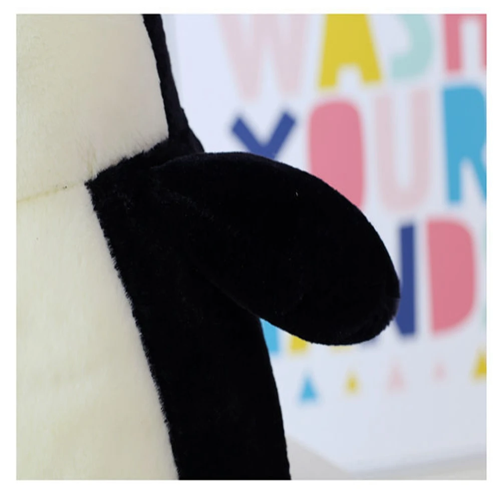 Brinquedo de pelúcia pinguim fofo para crianças, Costas do animal glaciar antártico, branco, mãe, bebê, boneca kawaii, presente de aniversário infantil, 20 cm, 30cm