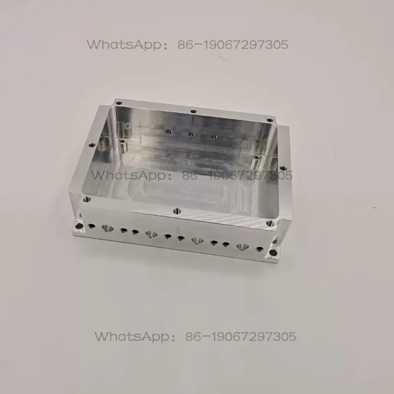 Metal Box, Aluminum Case, Shielding Box, Length 80mm, Width 60mm, Height 22mm SMA Connector Piercing Capacitor Power Supply CNC